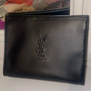 Ysl beauty leather pouch